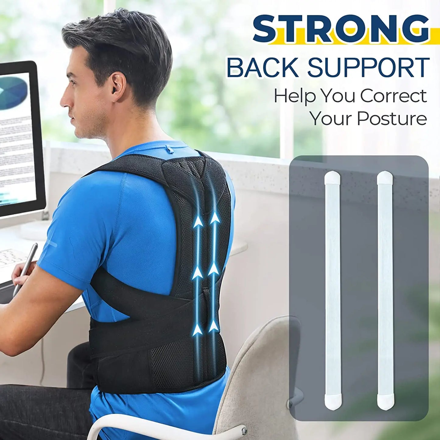 Adjustable Back Support Posture Corrector